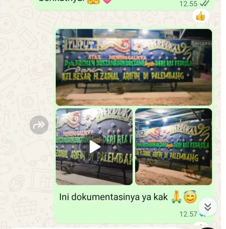 Pengiriman Papan Bunga Duka Cipari Mangkubumi
